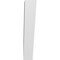 Ekena Millwork 3 1/2-in. W x 12-in. D x 20-in. H Traditional Architectural Grade PVC Knee Brace BRCP035X12X20TRA - alternate 2